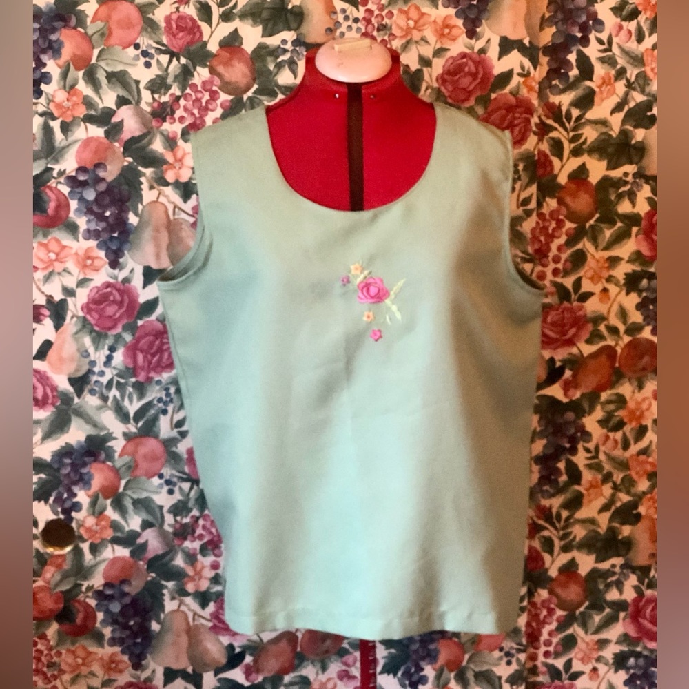 Sara Morgan, floral camisole Top, XL